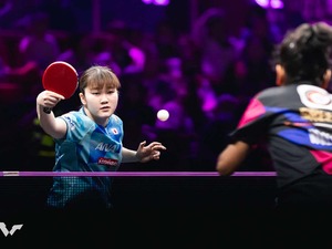 大藤沙月、世界29位のインド選手にストレート勝ち　第2Gはビハインドも好ラリーで形勢逆転、上位進出へ順当スタート【WTTチャンピオンズ重慶】 画像