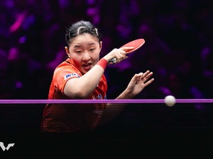 張本美和に立ちはだかる世界2位・王曼昱の脅威「その道は困難を増す」　中国勢との大一番に公式関心「一歩前進することを熱望」【WTTチャンピオンズ重慶】 画像