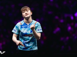 大藤沙月が世界1位の孫穎莎に挑んだ真っ向勝負　2度のデュースと大奮闘も1－3で敗れ“女王超え”ならず【WTTチャンピオンズ重慶】 画像