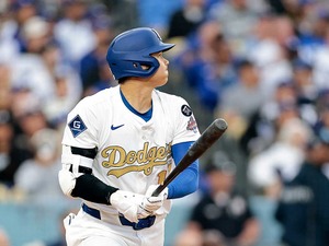 【MLB】大谷翔平「1番DH」スタメン　元同僚右腕フラハティから“3試合連発”3号アーチで開幕4連勝なるか、山本由伸が先発 画像