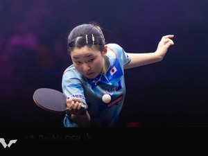 張本美和、日本女子最高5位浮上の16歳に熱視線「スーパースターの特別な才能」　公式が次世代エースに期待「ハリモトの可能性は無限大」 画像