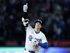【MLB】大谷翔平、「40-40」達成以来のサヨナラ弾に公式記者も大興奮　ド軍開幕8連勝の立役者に賛辞「最高のショーマン」 画像