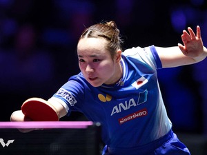 伊藤美誠、大藤沙月との日本人対決制しベスト4進出　準々決勝で躍動の24歳が4－2で勝利してメダル確定【ITTF男女ワールドカップ】 画像