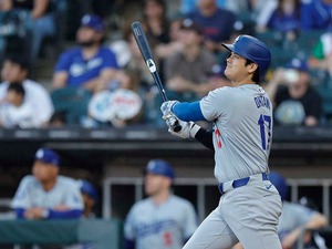 【MLB】大谷翔平「1番DH」スタメン　“好相性”の敵地リグレーフィールドで2試合ぶり7号アーチなるか、今永昇太と対決 画像