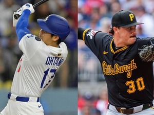 【MLB】明日の大谷翔平、相手先発との相性は？　昨季“170キロ弾”放った怪物右腕スキーンズと激突【4月26日パイレーツ戦】 画像