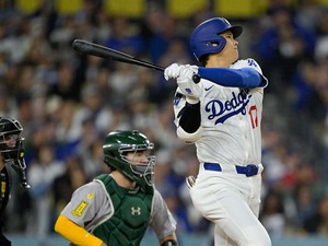 【MLB】大谷翔平、驚愕の2打席連発“176キロ”15号アーチ　米記者困惑「MVPを与えるのはまだ早すぎるだろうか……」 画像