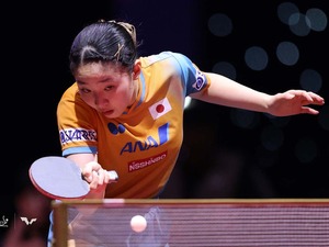 張本美和、ウクライナ選手と激闘も4－1で競り勝ち2回戦へ　第2Gはデュースの攻防を“17－15”で制す【世界卓球2025】 画像