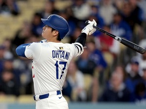 【MLB】大谷翔平「1番DH」スタメン　“2試合連発”18号アーチで連敗ストップなるか、エース山本由伸が先発 画像