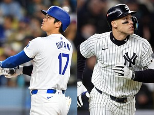 【MLB】大谷翔平とジャッジが見せた“歴史上初”のアーチ競演　米データ会社が注目「昨季のMVP2選手が……」 画像