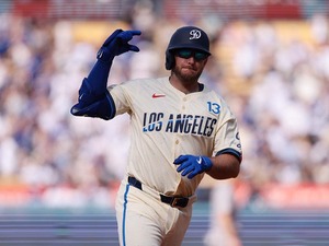 【MLB】34歳マンシーが達成した200号への想い「ドジャースで本塁打が打てたことは……」　節目に到達も「もっと打てる力がある」と意欲 画像
