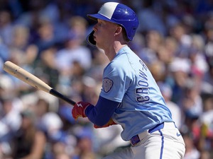 【MLB】打球速度は平凡も……カブス“PCA”アーチ量産の理由とは？　新指標に躍進の片鱗、大谷翔平との共通点「15°」 画像