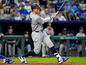 【MLB】ジャッジ、3戦連発25号でトップのローリーに1本差肉薄　三冠王も射程圏内に「地球上で最高の打者だ」 画像