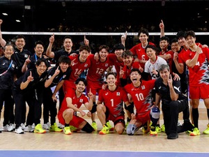 「ミヤウラがチームをけん引」バレー男子日本代表、オランダ相手の快勝劇を大会公式称賛　エース担った26歳は若手の成長を評価 画像