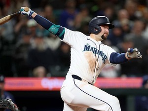 【MLB】マリナーズ捕手ローリー、両リーグ単独トップ27号満塁アーチ　米記者注目の“史上最多ペース” 画像