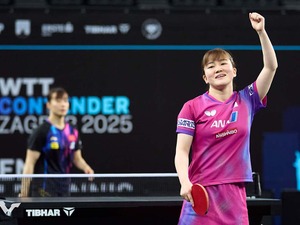 「WTTザグレブ」二冠の大藤沙月が8位　張本美和が6位、伊藤美誠が7位｜卓球女子世界ランキング（2025年第27週） 画像