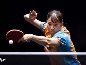 長﨑美柚、世界4位の王芸迪にストレート負けで中国撃破ならず　好調の23歳サウスポーは1回戦で終戦【卓球・USスマッシュ】 画像