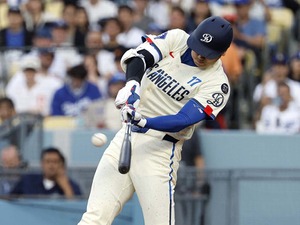 【MLB】驚愕33号の大谷翔平、公式記者がベッツら超える“最強1番打者”のスタッツ紹介　二刀流復活で上位独占の記録も 画像