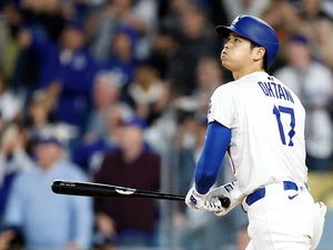 【MLB】大谷翔平、劣勢の最終回に“4試合連発”36号アーチ　実況興奮の一発「161キロスプリットを粉砕した」 画像