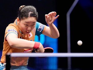 張本美和、2冠かけて台湾レジェンドとの大一番へ　大藤沙月との“次世代ペア”では同士討ちで3度目の戴冠狙う【WTTコンテンダーブエノスアイレス】 画像
