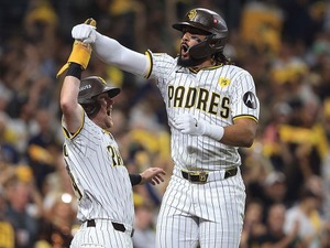 【MLB】「パドレスは特別な集団」ドジャース抜いて首位浮上、自信みなぎるタティスJr. 　大型補強の新戦力オハーンも「弱点が全くない」 画像