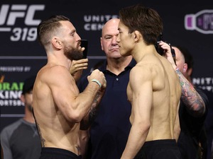 【UFC】朝倉海、“大熱狂”の公開計量へ　計量クリア後「もう7キロ戻ってる」と“仰天”報告も……「明日は最高のコンディションで戦える」 画像