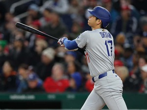 【MLB】大谷翔平「1番DH」スタメン　“変則左腕”攻略の3試合ぶり45号アーチで単独首位奪還なるか 画像