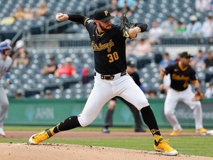 【MLB】怪物スキーンズが10勝目、7球種操り公式絶賛のパフォーマンス「ドジャース打線を圧倒した」　6回無失点8奪三振……大谷翔平から2三振 画像