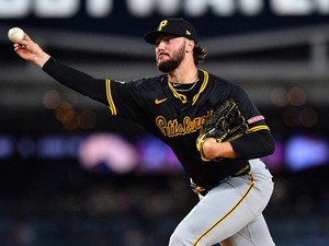 【MLB】ド軍相手に快投のスキーンズは「CY賞獲得の可能性を強くした」　公式が球団史上3人目快挙に太鼓判、指揮官も熱望 画像