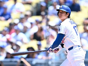 【MLB】大谷翔平「1番DH」スタメン　新人右腕からの“2試合連発”49号アーチでリーグ首位タイなるか 画像
