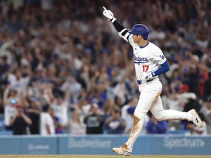 【MLB】大谷翔平「1番DH」スタメン　今季“179キロ弾”見舞った30歳右腕と再戦、2試合ぶり49号アーチなるか 画像