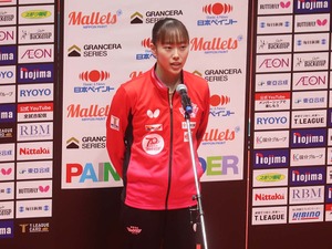 赤江夏星が“中学生Tリーガー”との対峙に語った本音「正直緊張した」　日本生命を好発進に導く21歳が戴冠へ意欲【Tリーグ】 画像