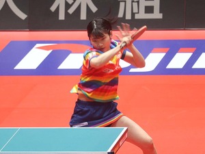 “中学生Tリーガー”村松心菜が見せた大器の片りん　エース起用で見せたラリー力、大嶋監督も成長期待「重さを感じてもらえる選手」【Tリーグ】 画像