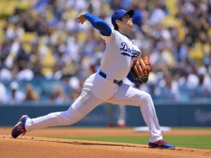 【MLB】大谷翔平、PSでのリリーフ登板＆外野手起用に備える意向も……ロバーツ監督は実現に否定的「彼は今季1度も飛球を捕ってない」 画像