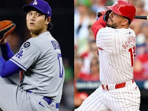 【MLB】「投手・大谷翔平」に牛耳られたシュワーバー、PSに向けて攻略法を見つけた？　「ボールがどう動くのか、より理解……」と自信 画像