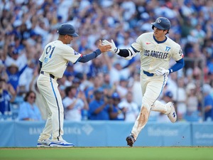 【MLB】大谷翔平「1番DH」スタメン　“2試合連発”53号アーチで本塁打王返り咲きなるか、台湾出身右腕と初対決 画像