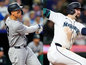 【MLB】ア・リーグMVP争いが一騎打ちで最終局面　ジャッジは「史上最も背の高い首位打者」ローリーは「60本塁打に乗る可能性」 画像