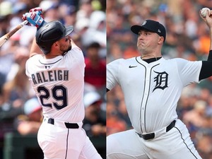 【MLB】初対決のマリナーズとタイガース、公式サイトの地区シリーズ下馬評は？　「60本塁打」ローリーと剛腕スクーバルの“複数回先発”が鍵に 画像