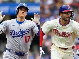 【MLB】地区シリーズで激突、ドジャースとフィリーズの「攻撃力徹底比較」　破壊力特化と走力絡めた総合力の対決 画像