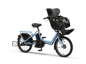 ママに優しい幼児2人同乗基準適合の電動アシスト自転車「PAS Kiss」シリーズ 画像