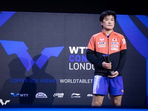 張本智和がWTTロンドン準優勝で4位キープ　ベスト8の松島輝空は15位、吉村和弘は95位→79位に急浮上｜卓球男子世界ランキング（2025年第44週） 画像