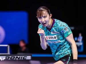 早田ひなは世界5位の中国選手と初戦　前週優勝の張本美和はベテランと対戦、橋本帆乃香は大藤沙月との同士討ちも【WTTチャンピオンズ・モンペリエ】 画像
