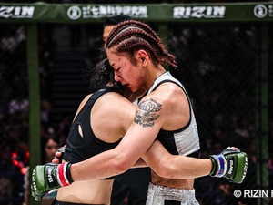 【RIZIN】ケイト・ロータス、日韓対決を制し“涙”の4連勝　恩師の前で宣言「心からやり切ったと思える所まで突っ走る」 画像