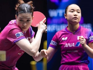 橋本帆乃香、初出場のカットマンが大藤沙月と“元チームメイト対決”　伊藤美誠は7年ぶりにサウスポー・長﨑美柚と激突【WTTファイナルズ香港】 画像