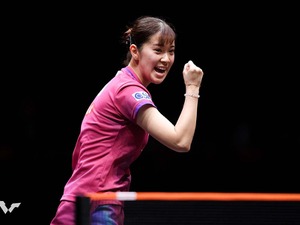 サウスポー・長﨑美柚が伊藤美誠にフルゲームで大逆転　激闘を制し準々決勝進出　世界女王と対戦の可能性【WTTファイナルズ香港】 画像