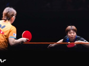 大藤沙月を逆転撃破した世界4位・蒯曼は「困難を乗り越える力を証明」　早田ひなに続き日本勢連破の21歳に称賛の声【WTTファイナルズ香港】 画像