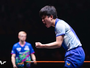 エース・張本智和が振り返った“天敵撃破”の要因　悲願の初優勝へあと2勝、好相性の世界2位・中国勢と準決勝で激突【WTTファイナルズ香港】 画像