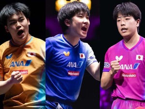 張本智和が日本勢最高位の4位、松島輝空が8位　戸上隼輔は19位にランクアップ｜卓球男子世界ランキング（2026年第1週） 画像