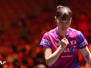 長﨑美柚の“中国撃破”に現地メディア驚愕「番狂わせが王芸迪を襲った」　世界6位の課題を指摘「ほぼすべての日本選手に敗北」【ITTF-ATTUアジアカップ】 画像