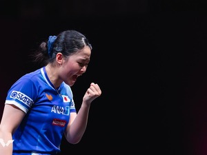 張本美和、世界3位の“中国勢撃破”に現地メディア警戒「最大の脅威」　難敵・陳幸同に快勝の17歳は「今後も侮れない」【ITTF-ATTUアジアカップ】 画像