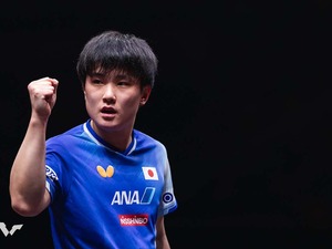 張本智和が4位浮上、松島輝空は7位に　戸上隼輔も19位へランクアップ　カルデラノが林詩棟を抜き2位に｜卓球男子世界ランキング（2026年第7週） 画像
